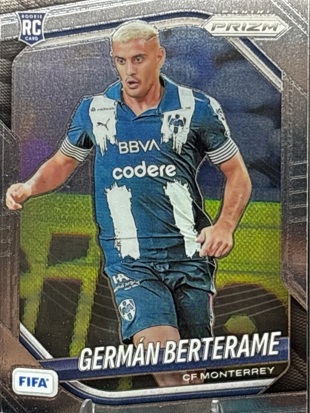Panini Prizm Germán Berterame - CF Monterrey Rookie Card